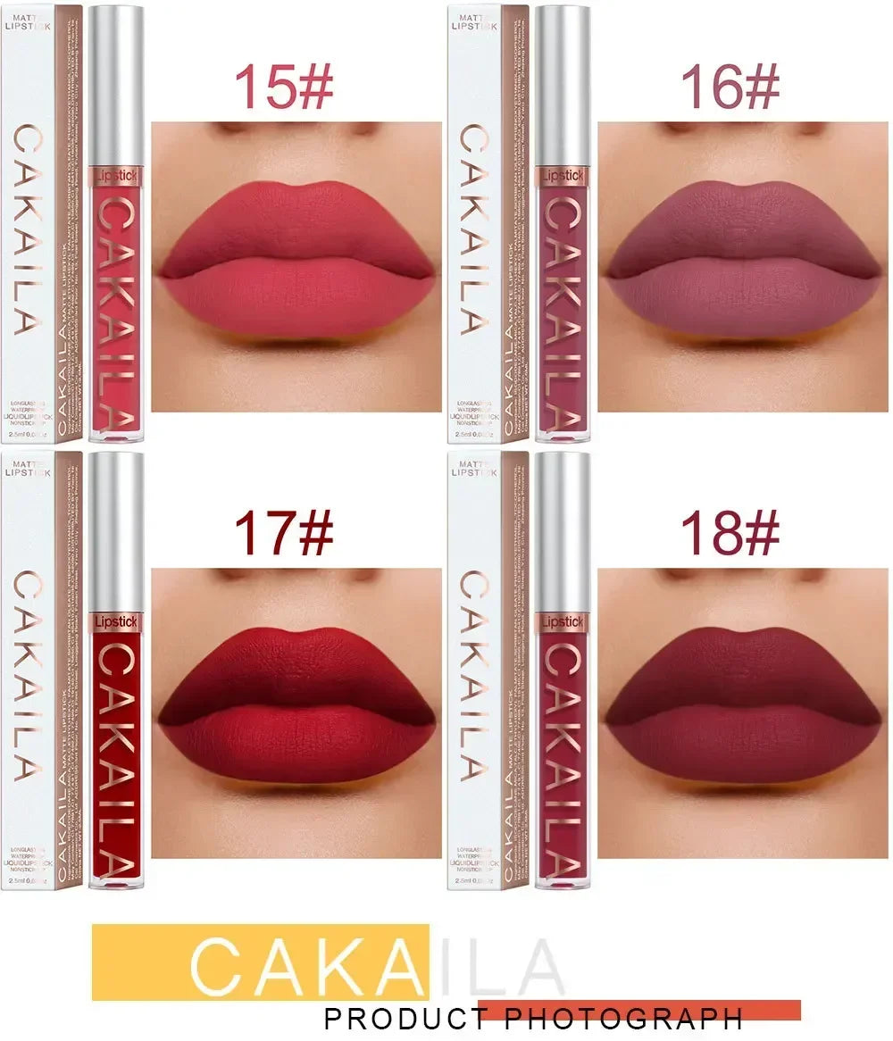 18 Color Velvet Matte Lipstick