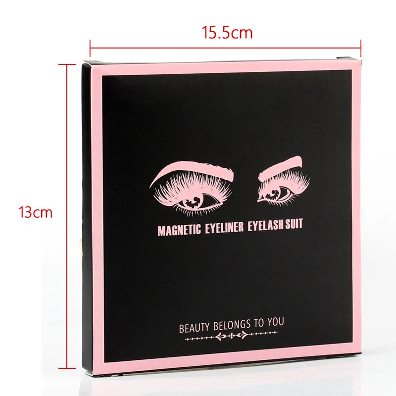 2/3/4 Pairs Magnetic Eyelashes Set