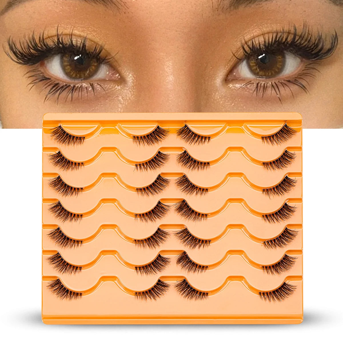 14 Pairs Half Eeye Lashes