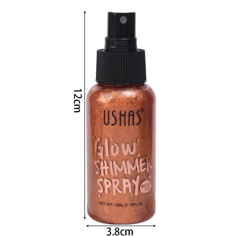 Waterproof Bronzer Highlighter Liquid Spray