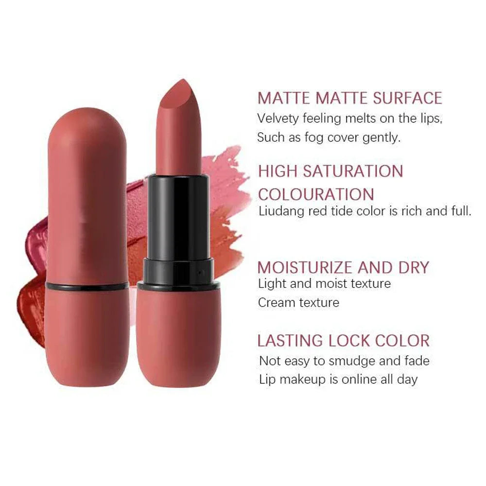 6 Colors Moisture Lipstick