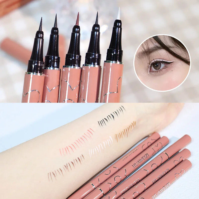 4 Colors Black Matte Liquid Eyeliner